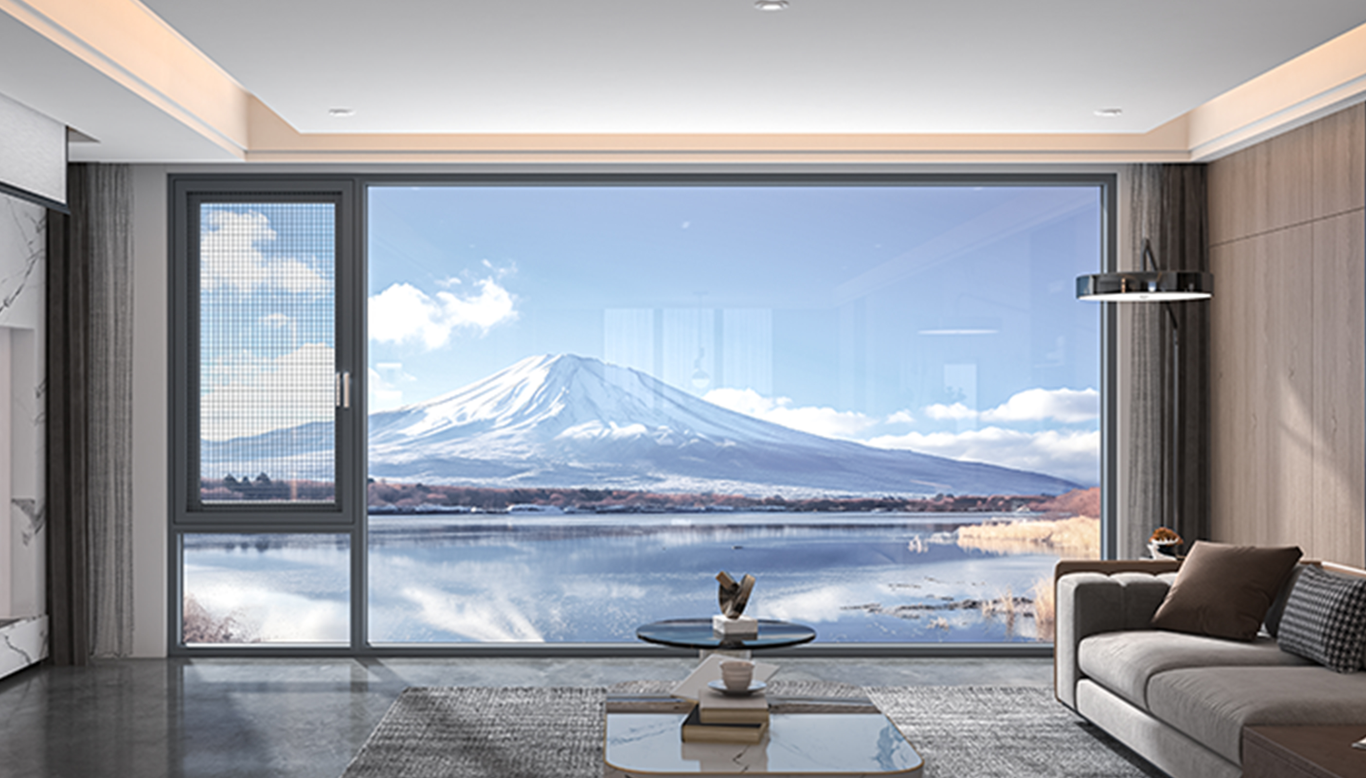 左岸時光Pro窗紗一體平開窗